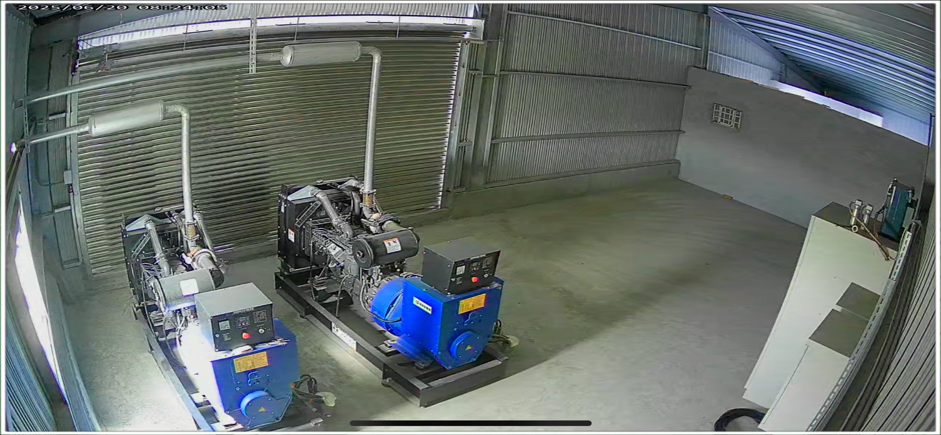 監視器在白天時拍攝的畫面